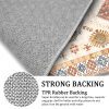 Boho Kitchen Rug Sets 3 Piece with Runner Non Slip Kitchen Rugs and Mats Washable Kitchen Mats for Floor Thick Kitchen Floor Mat Carpet Runner Rugs fo